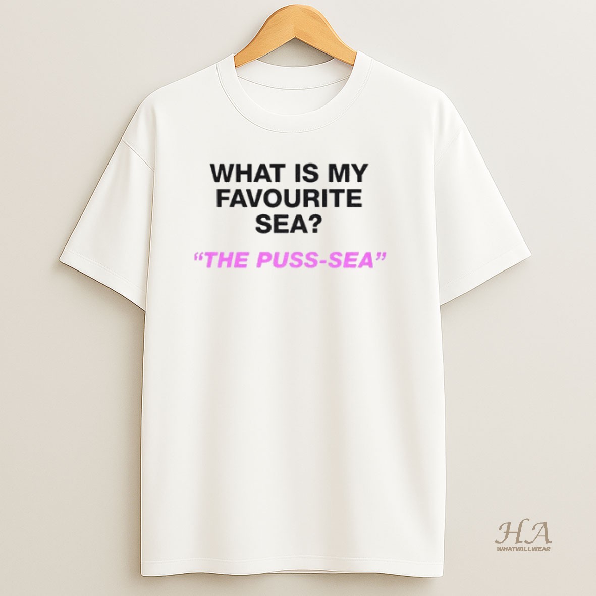 Official What Is My Favourite Sea The Puss Sea T Shirt