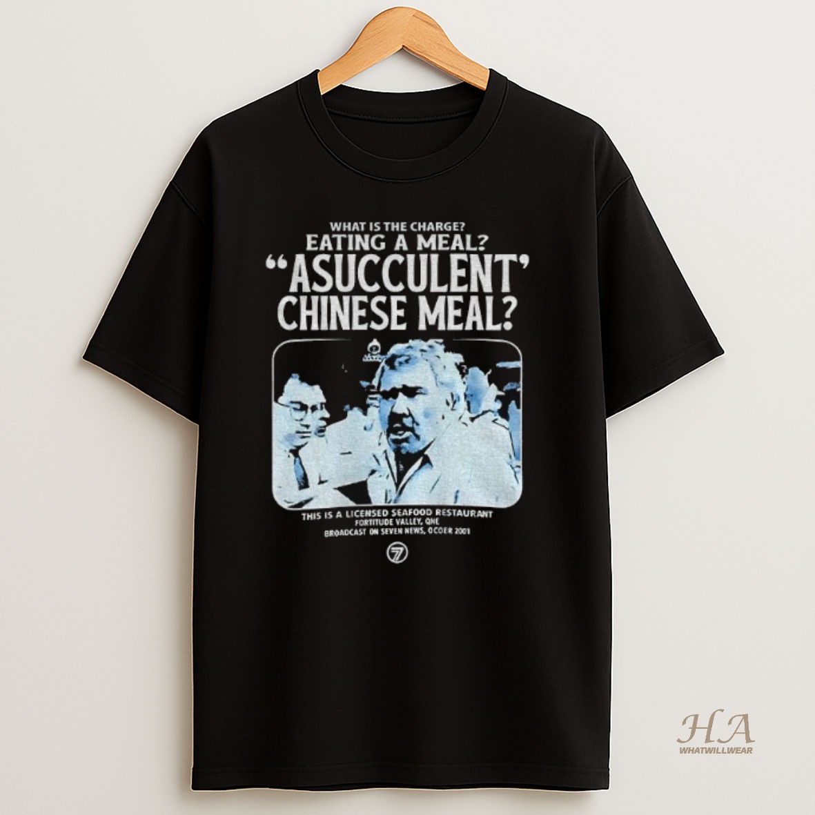 Official What Is The Charge Eating A Meal A Succulent Chinese Meal This Is A Licensed Seafood Restaurant Shirt