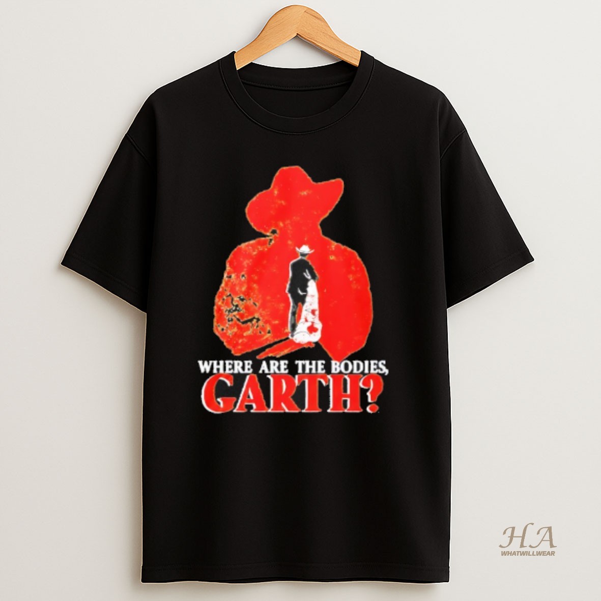Official Where Are The Bodies Garth T Shirt