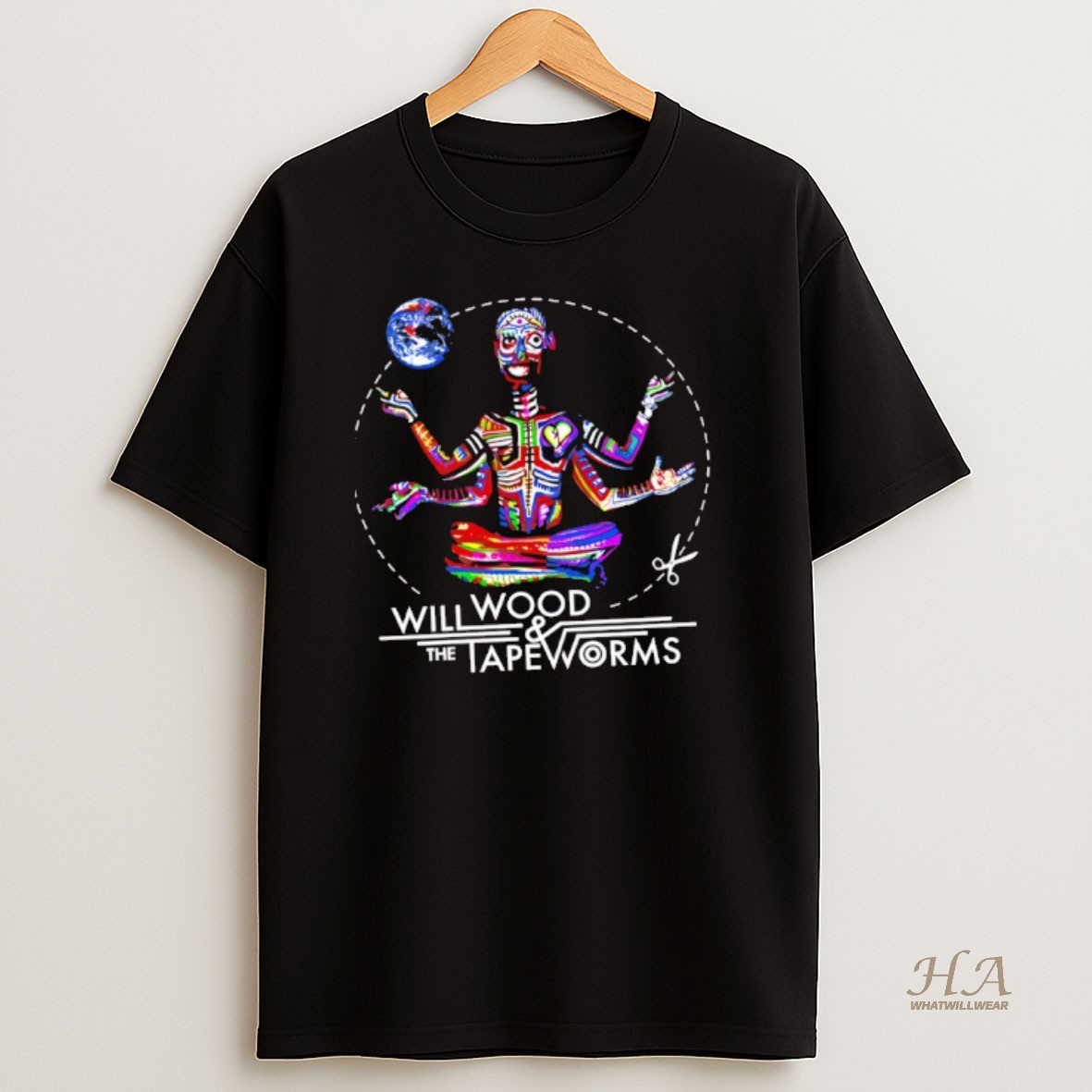 Official Will Wood And The Tapeworms T Shirt