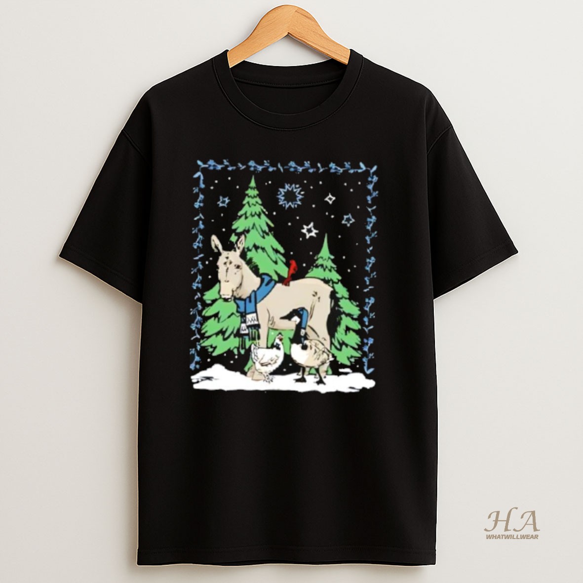 Official Winter Wonderland Donkey Shirt