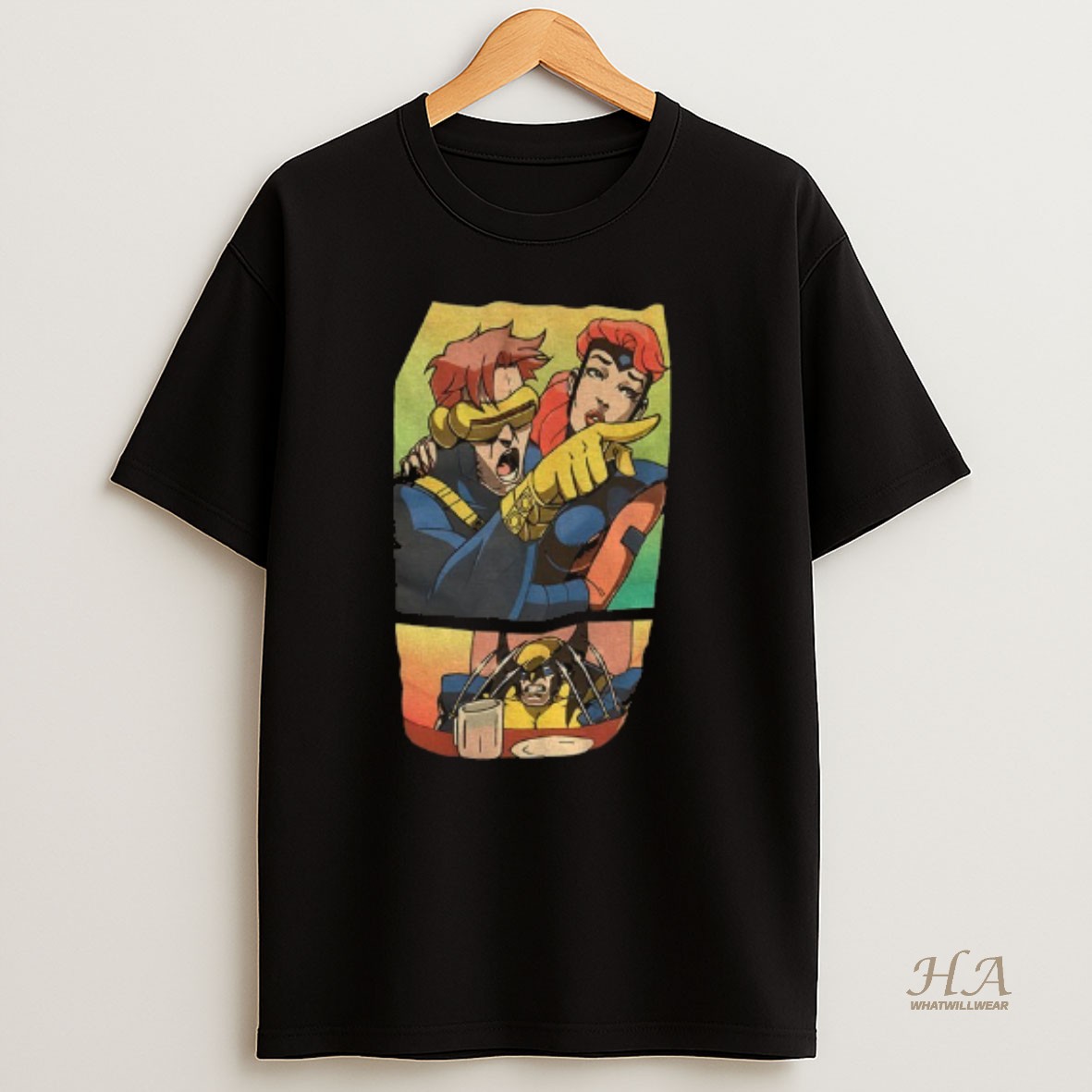 Official Wolverine Prowl X Men Jean Grey Anime Cartoon T Shirt