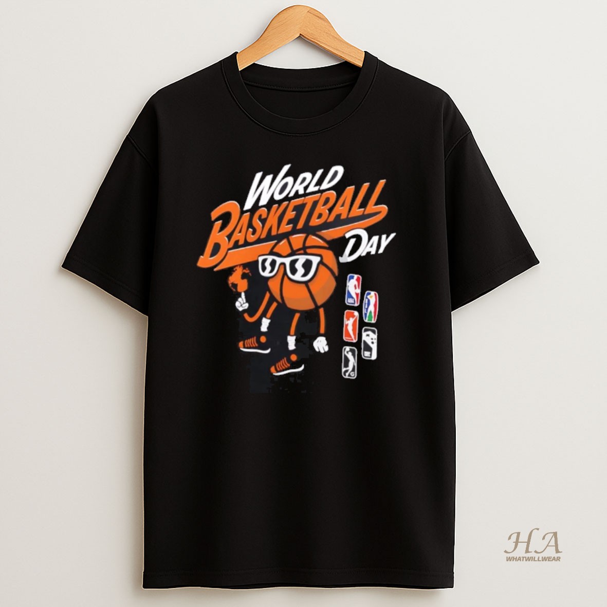 Official World Basketball Day T Shirt