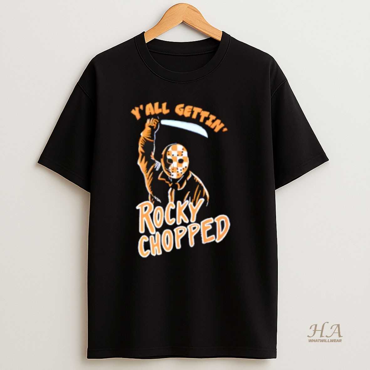 Official Yall Gettin Rocky Chopped Bundle T Shirt
