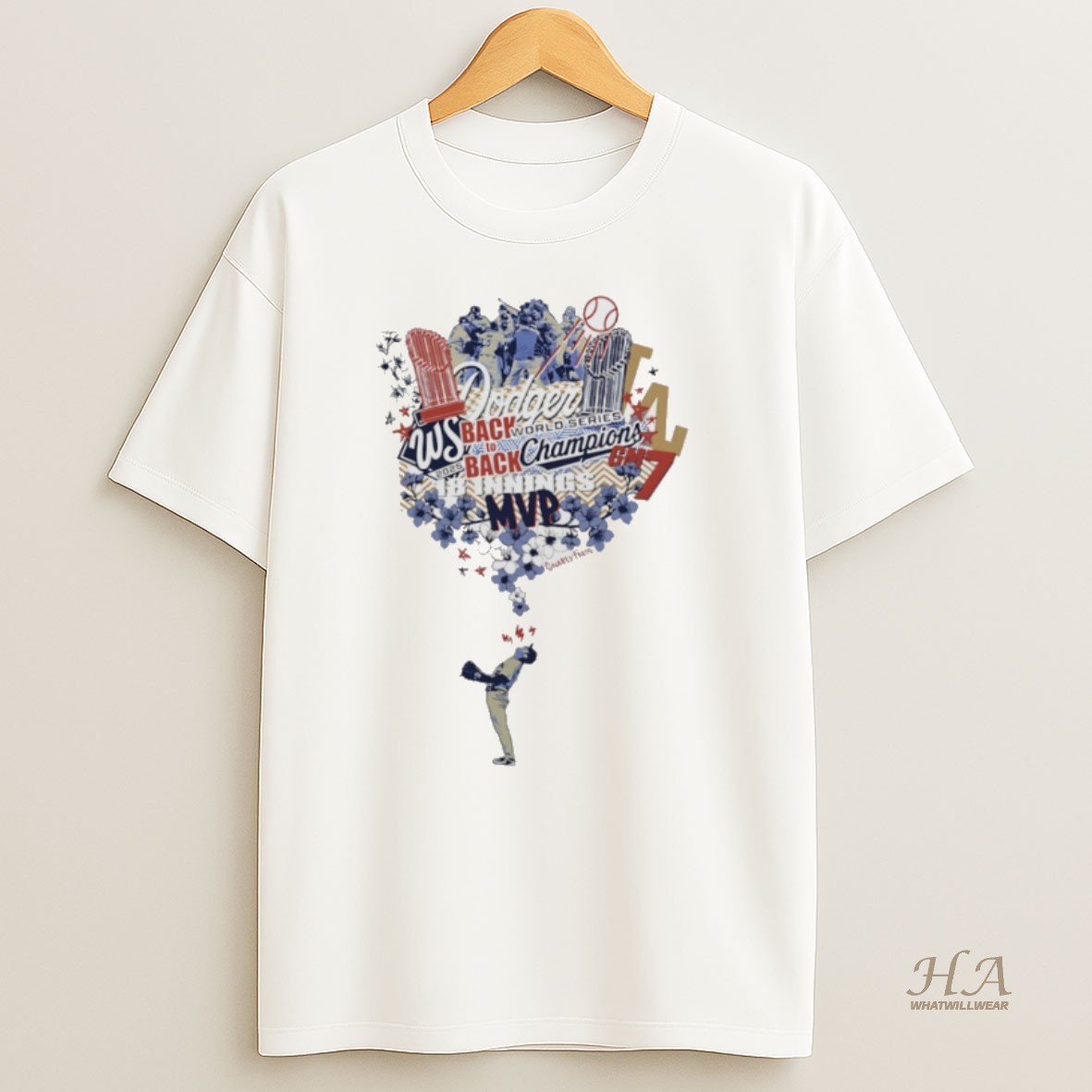 Official Yamamoto Dodgers Back To Back 2025 World Series Champions 18 Innings Mvp T Shirt