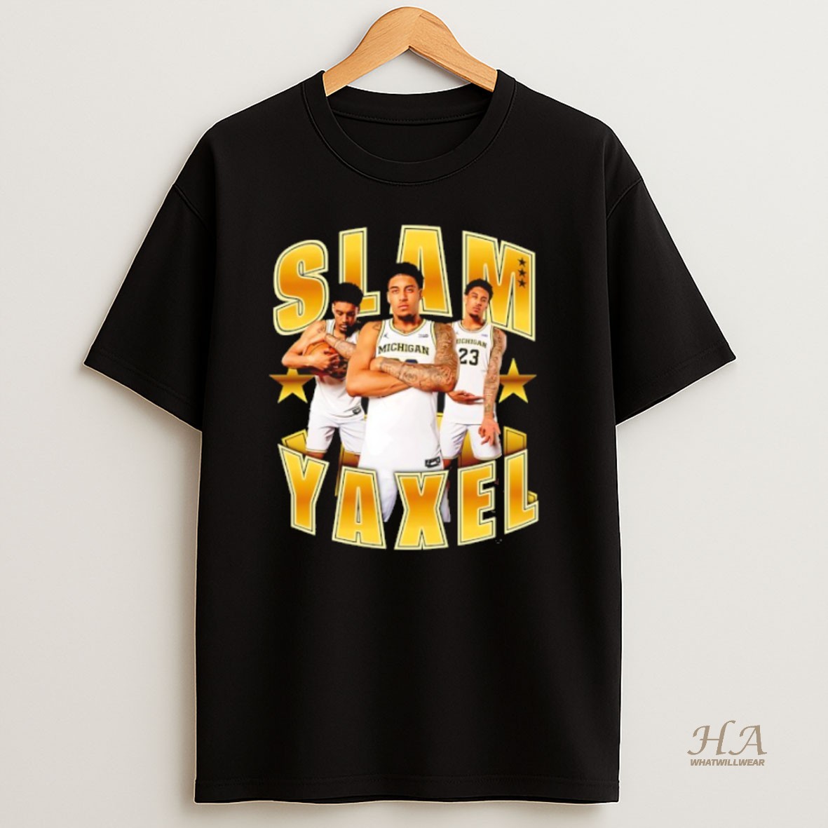 Official Yaxel Lendeborg Michigan Wolverines Graphic T Shirt