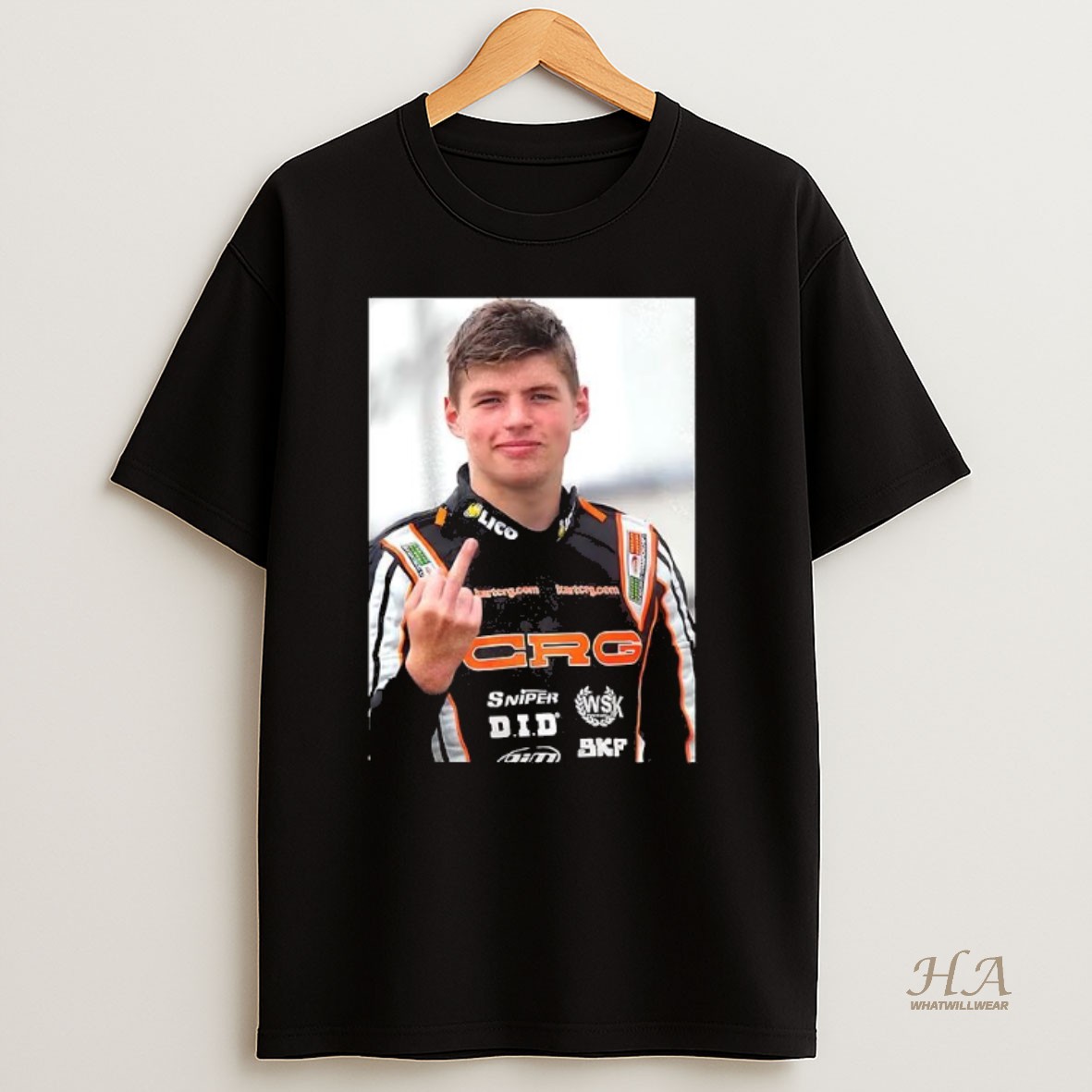 Official Young Max Middle Finger Oracle Red Bull Racing F1 Meme Shirt