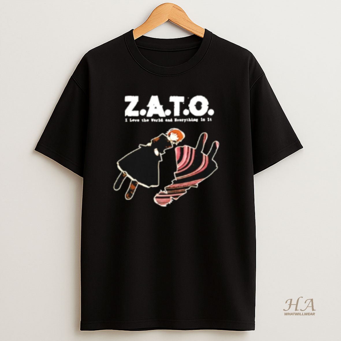 Official Zato I Love The World And Everything In It T Shirt