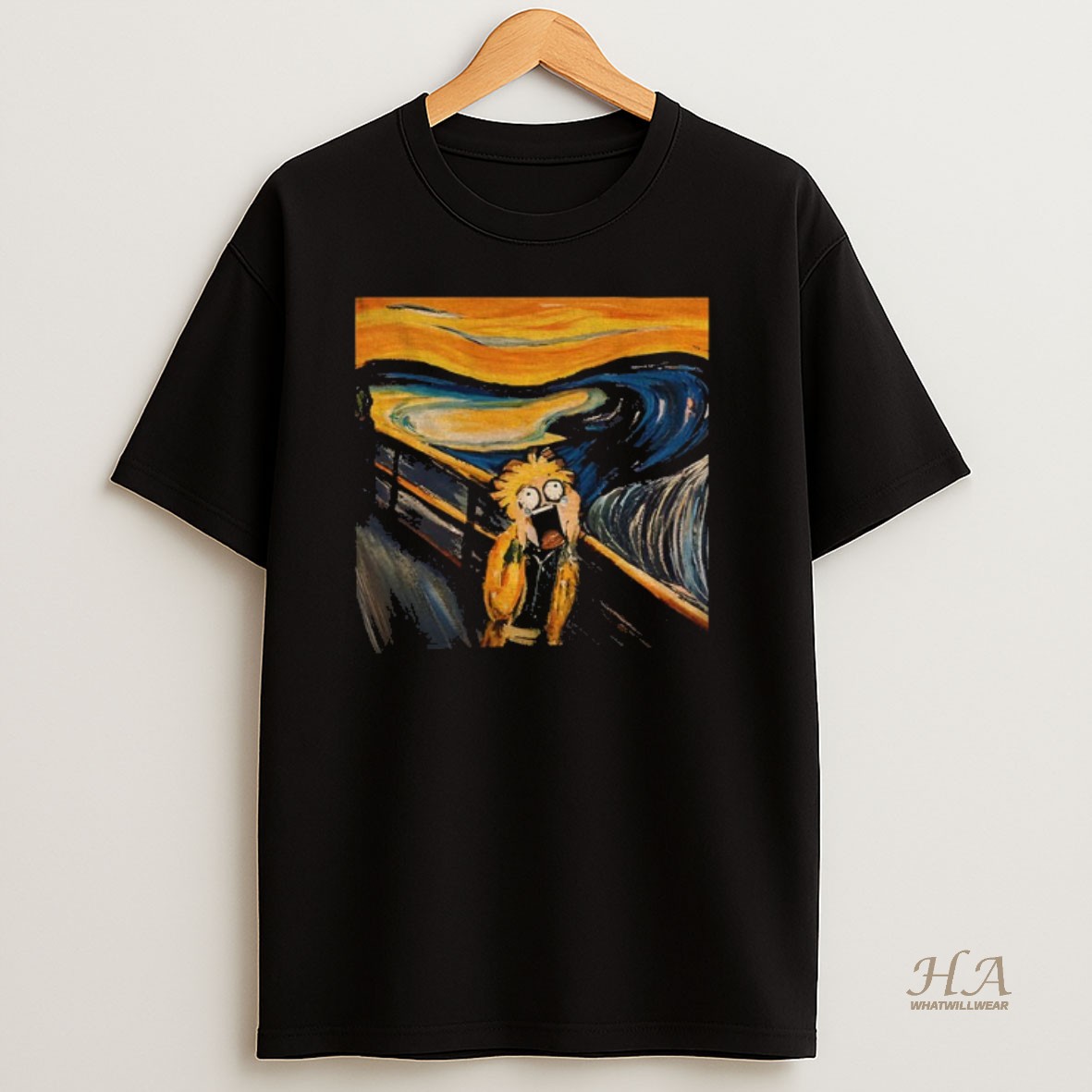 Official Zenitsu Scream Parody Funny Demon Slayer Anime Mashup Graphic Shirt