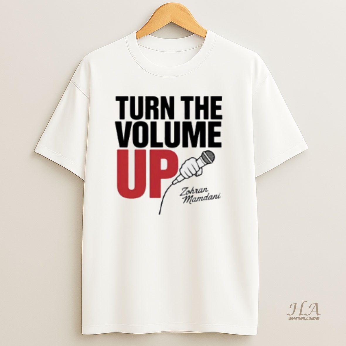 Official Zohran Mamdani Tells Trump Turn The Volume Up T Shirt