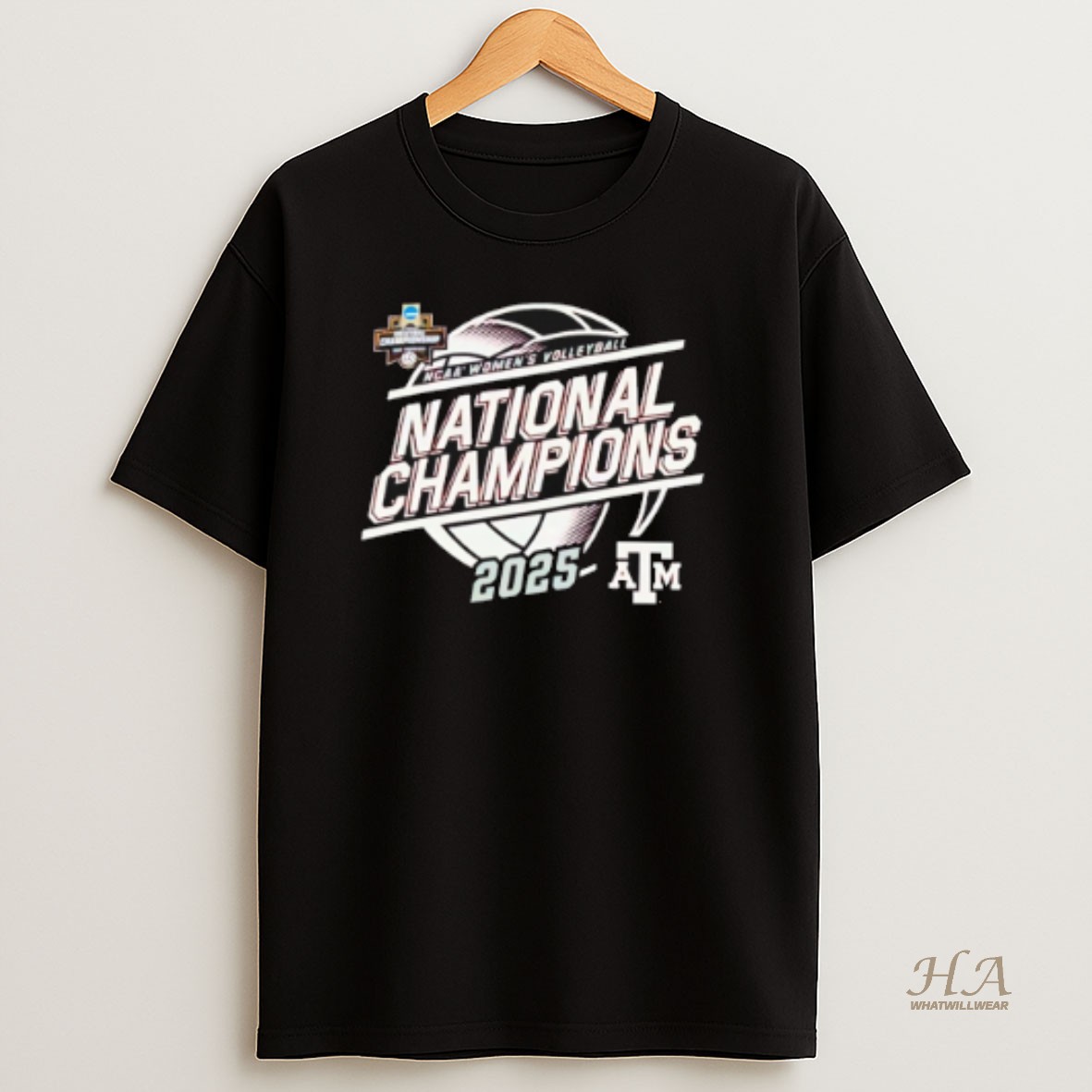 Official Exas Am Aggies 2025 Ncaa Womens Volleyball National Champions T Shirt