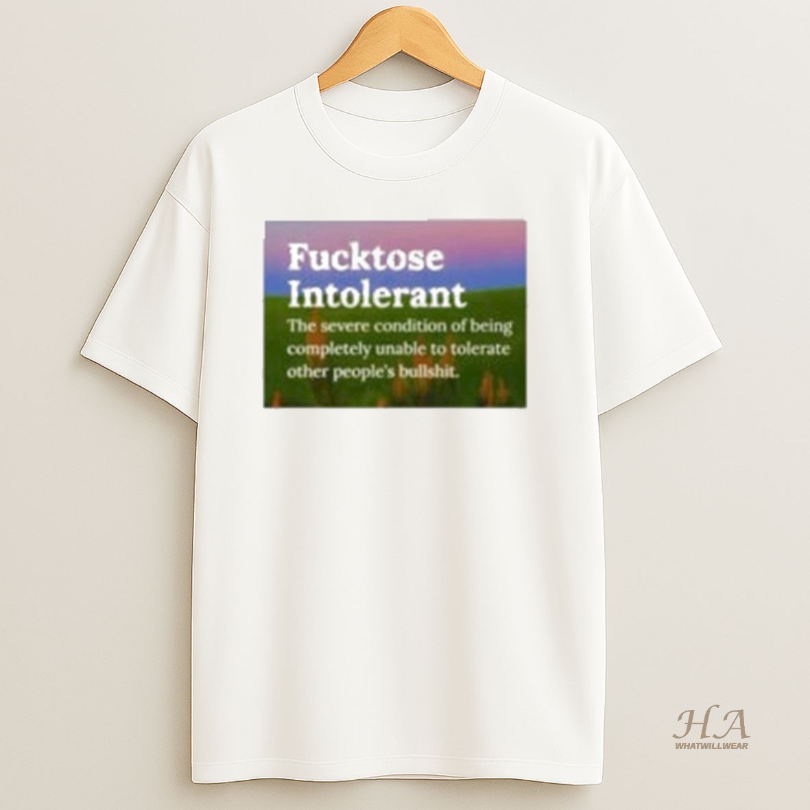 Official Fucktose Intolerant The Severe Condition Shirt