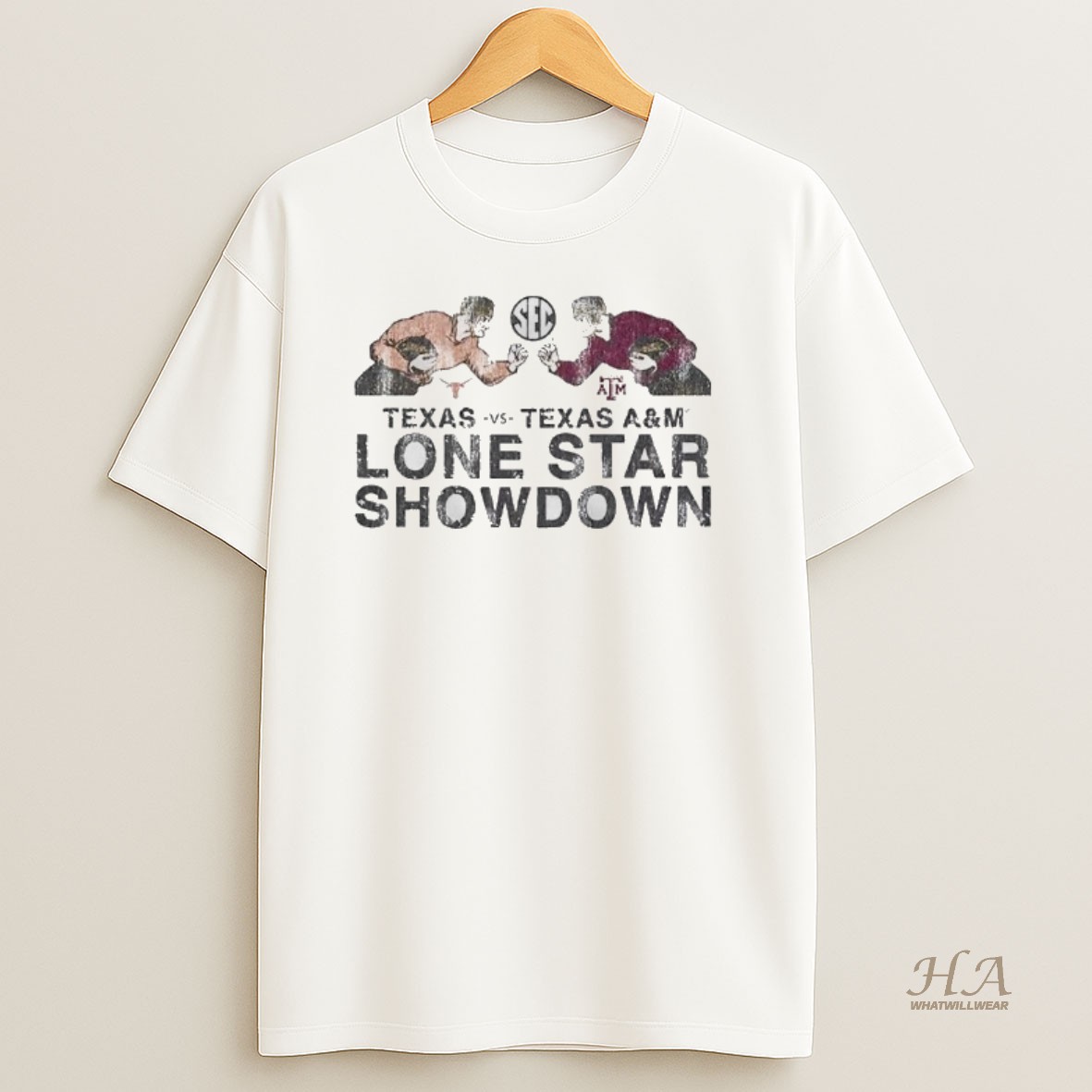Official Mz0nd4qq Texas Longhorns Vs Texas Am Aggies Lone Star Showdown T Shirt