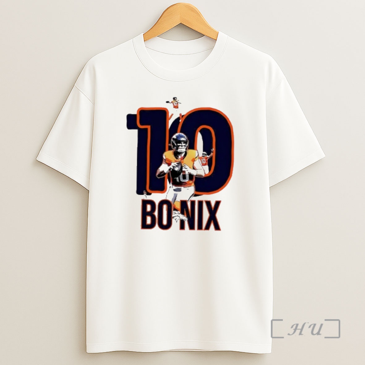 Officials 10 Bo Nix Denver Broncos Nfl Premium Shirt Sweatshirt Tee