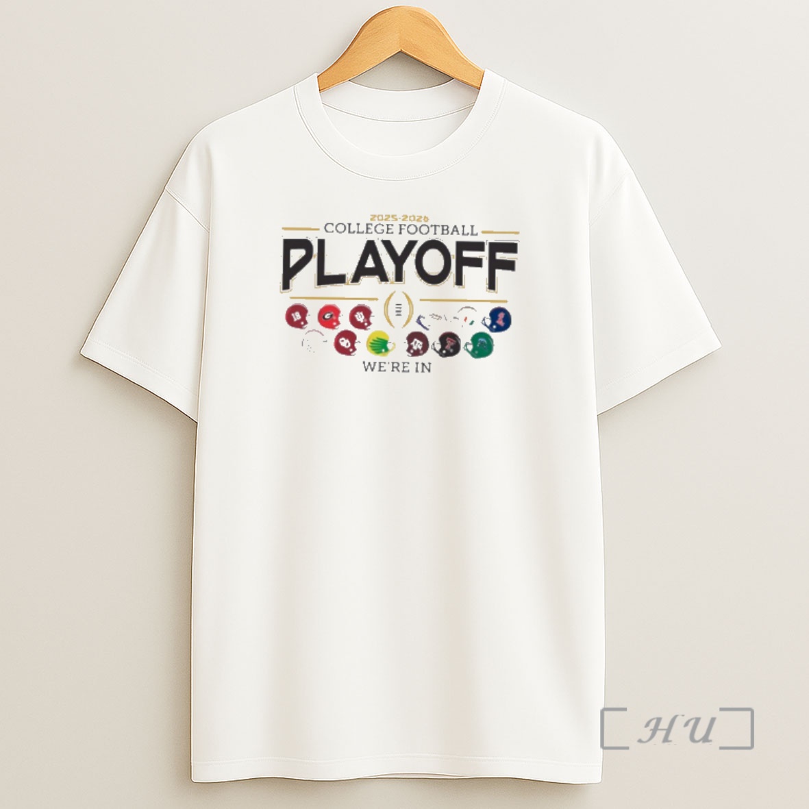 Officials 12 Team 2025 2026 College Football Playoff Were In Helmet Premium Shirt Sweatshirt Tee