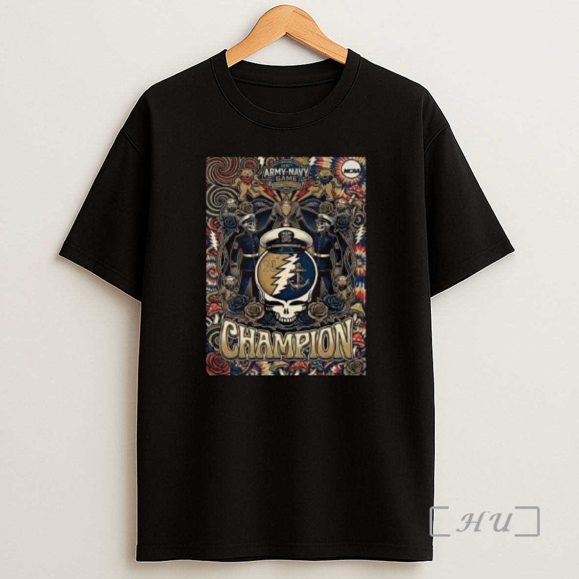 Officials 126th Army Navy Game And Commander In Chiefs Trophy Championship 2025 On December 13 2025 Navy Midshipmen Winner Congratulation X Grateful Dead Circle Black Shirt Sweatshirt Tee
