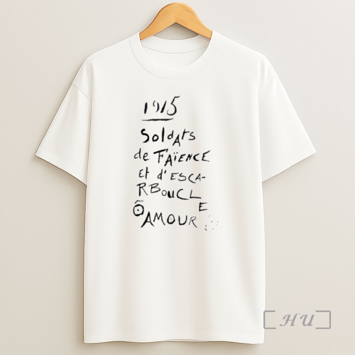 Officials 1915 Calligram By Guillaume Apollinaire Shirt Sweatshirt Tee