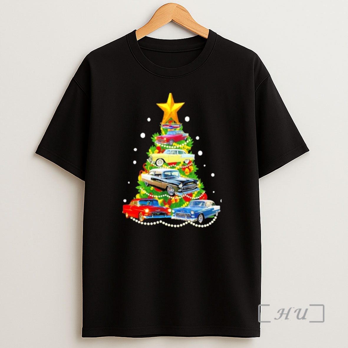 Officials 1955 Chevy Christmas Tree Premium Shirt Sweatshirt Tee