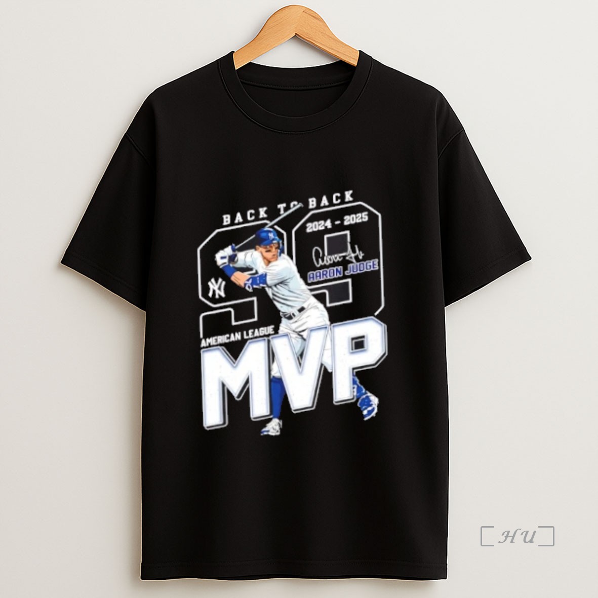 Officials 2024 2025 Back To Back American League Mvp New York Yankees 99 Aaron Judge Signature Premium Shirt Sweatshirt Tee