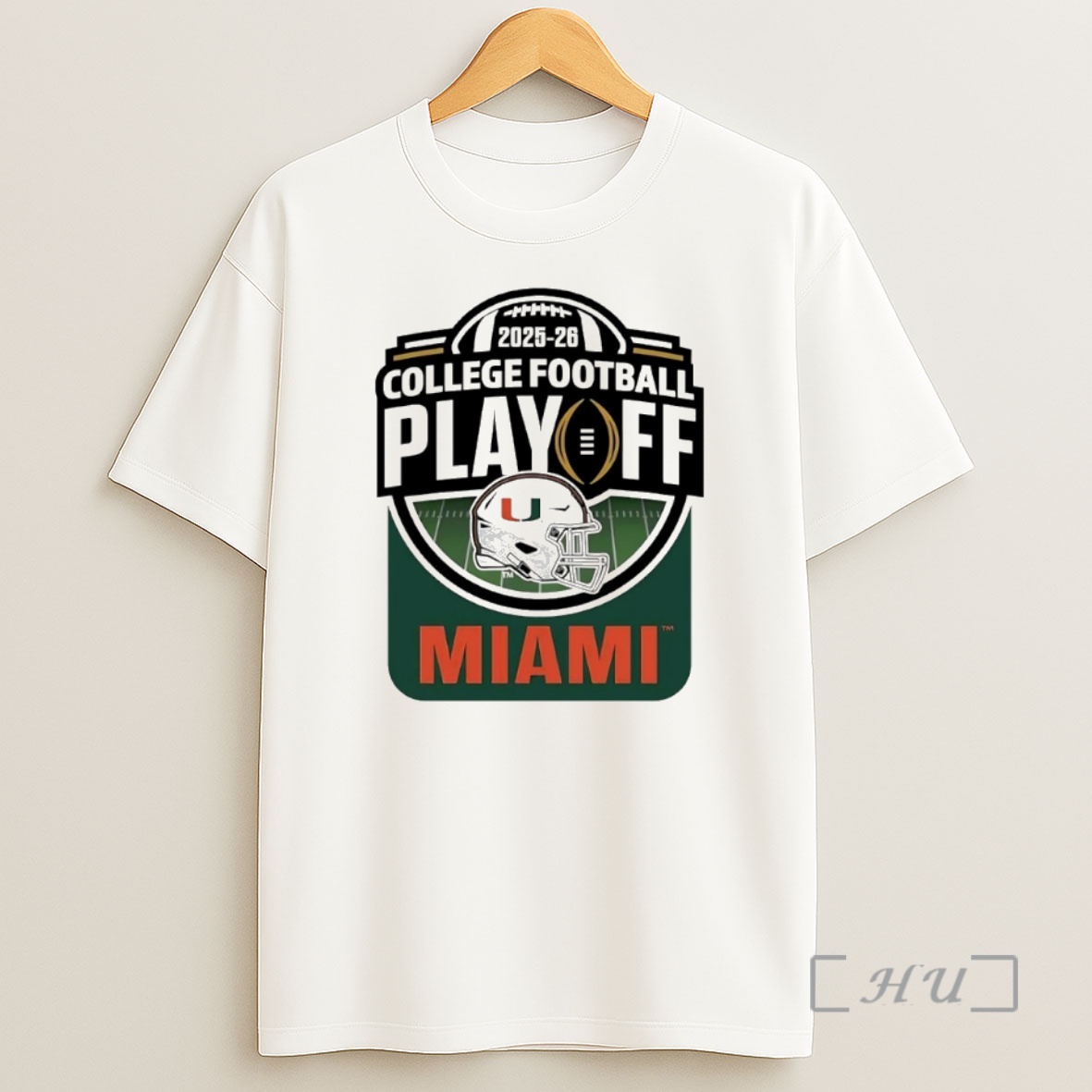 Officials 2025 2026 Cfp College Football Playoffs Miami Hurricanes Helmet Circle Shirt Sweatshirt Tee