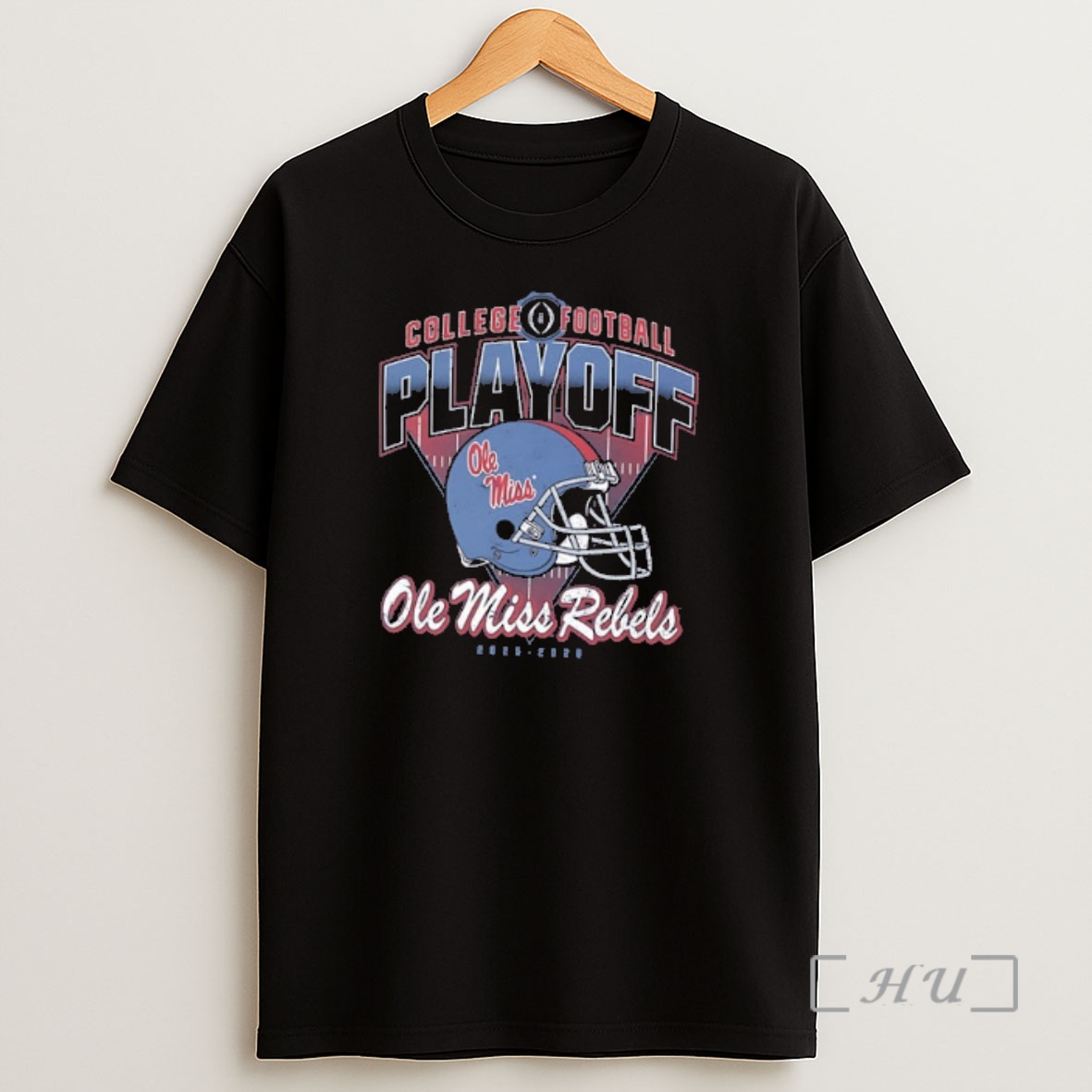 Officials 2025 2026 College Football Playoff Ole Miss Rebels Football Hlemet 2 Sided Shirt Sweatshirt Tee
