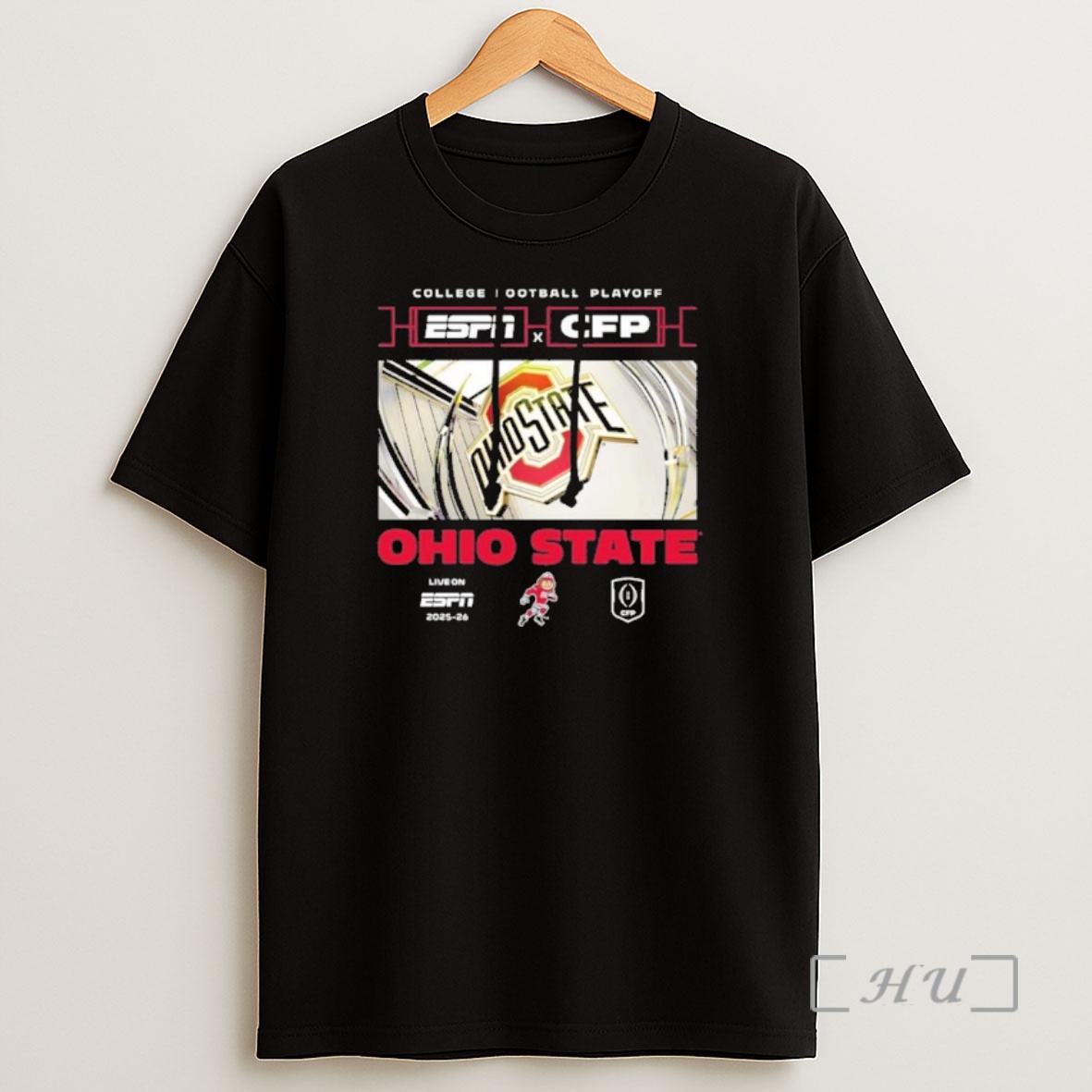 Officials 2025 26 Cfp Ohio State Buckeyes Window Shirt Sweatshirt Tee