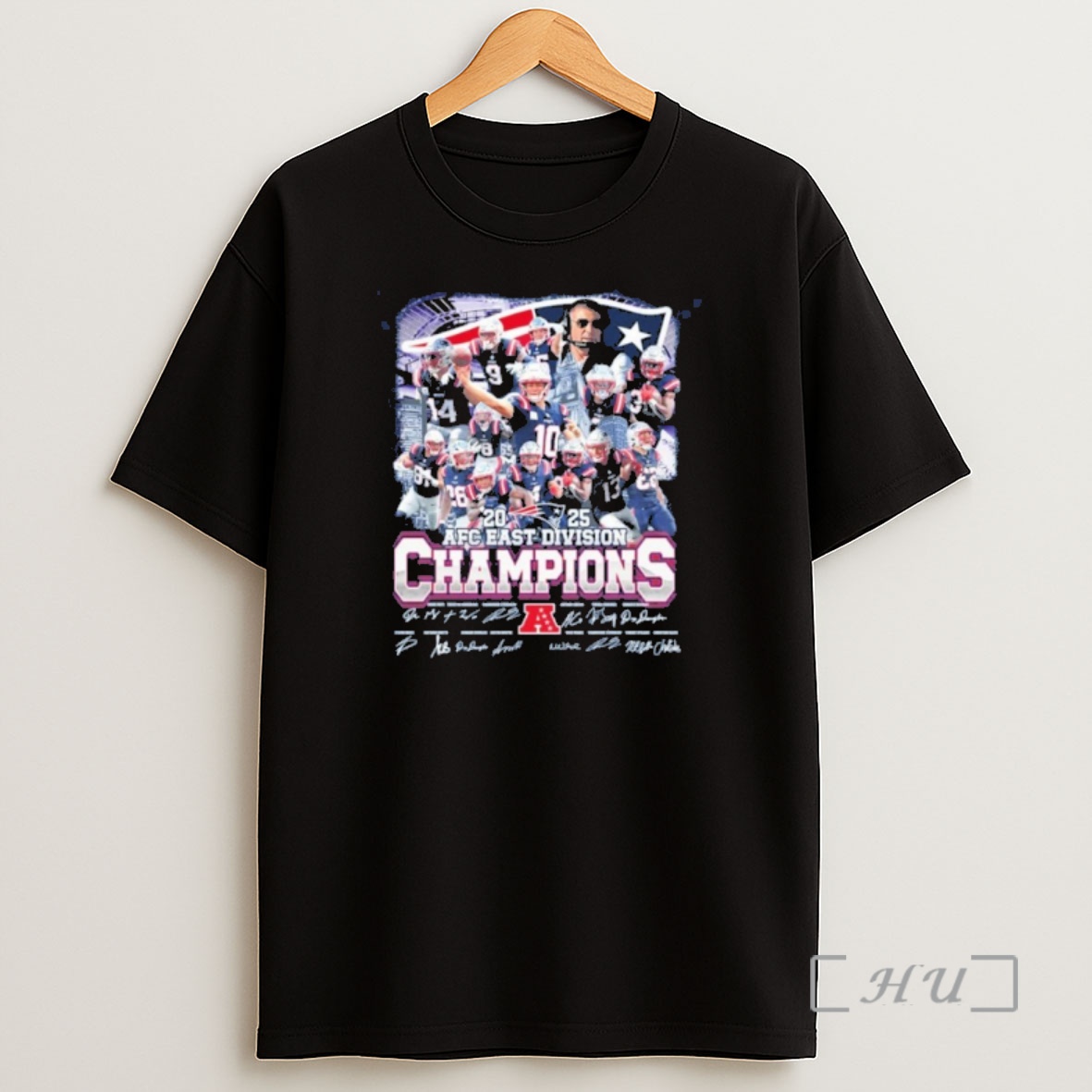 Officials 2025 Afc East Division Champions Team Player Signature Shirt Sweatshirt Tee