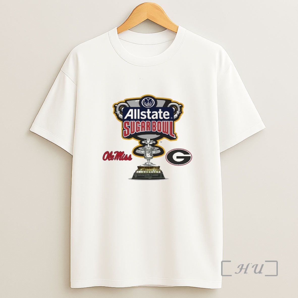 Officials 2025 Allstate Sugar Bowl Trophy Ole Miss Rebels Vs Georgia Bulldogs January 1 2026 Caesars Superdome Shirt Sweatshirt Tee