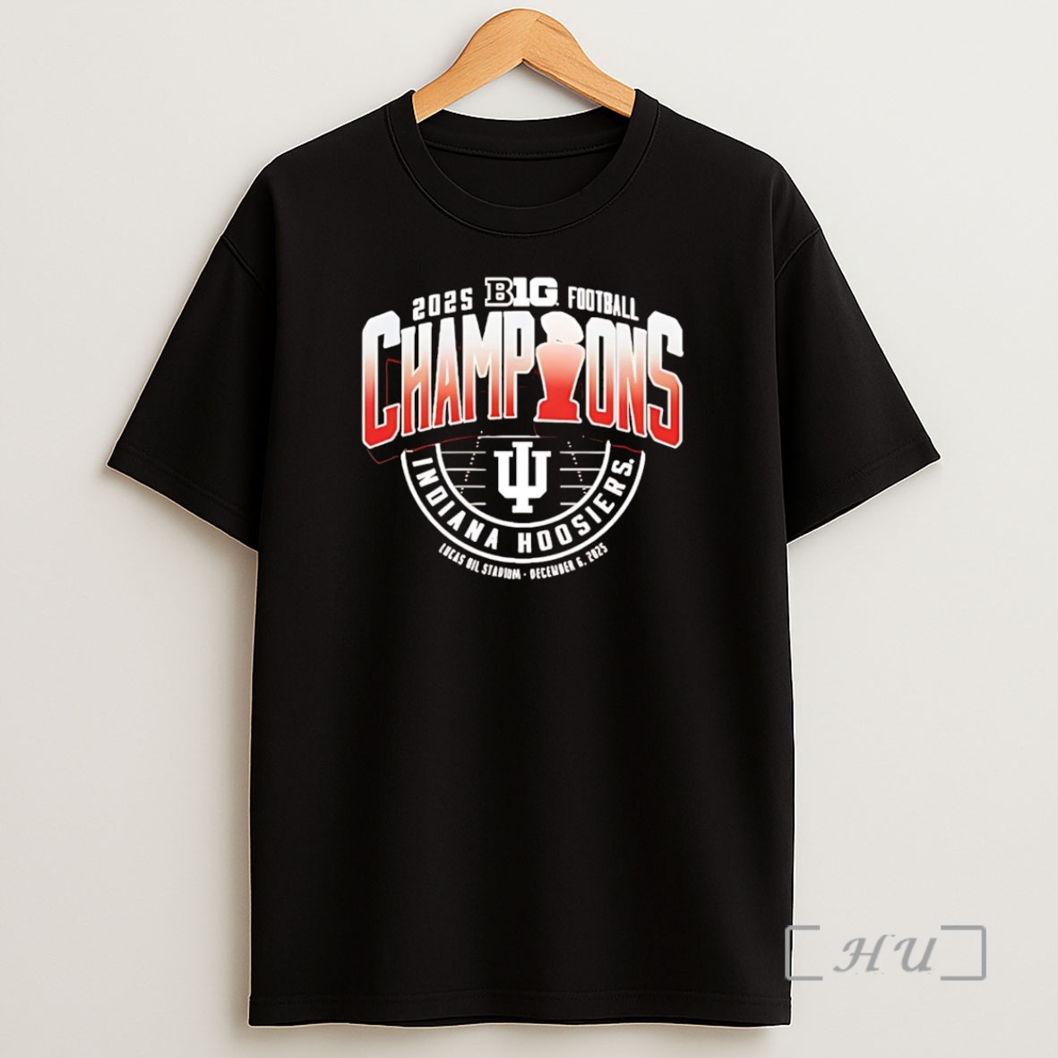 Officials 2025 Big 10 Football Champions Indiana Hoosiers Premium Shirt Sweatshirt Tee