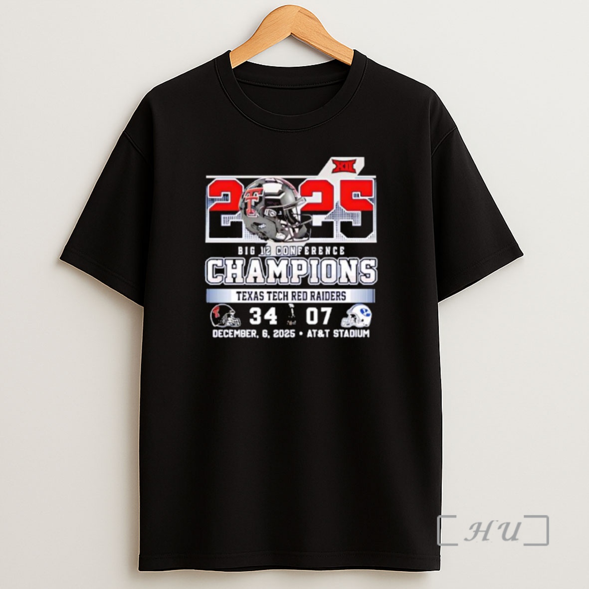 Officials 2025 Big 12 Conference Champions Texas Tech Red Raiders Champs Shirt Sweatshirt Tee