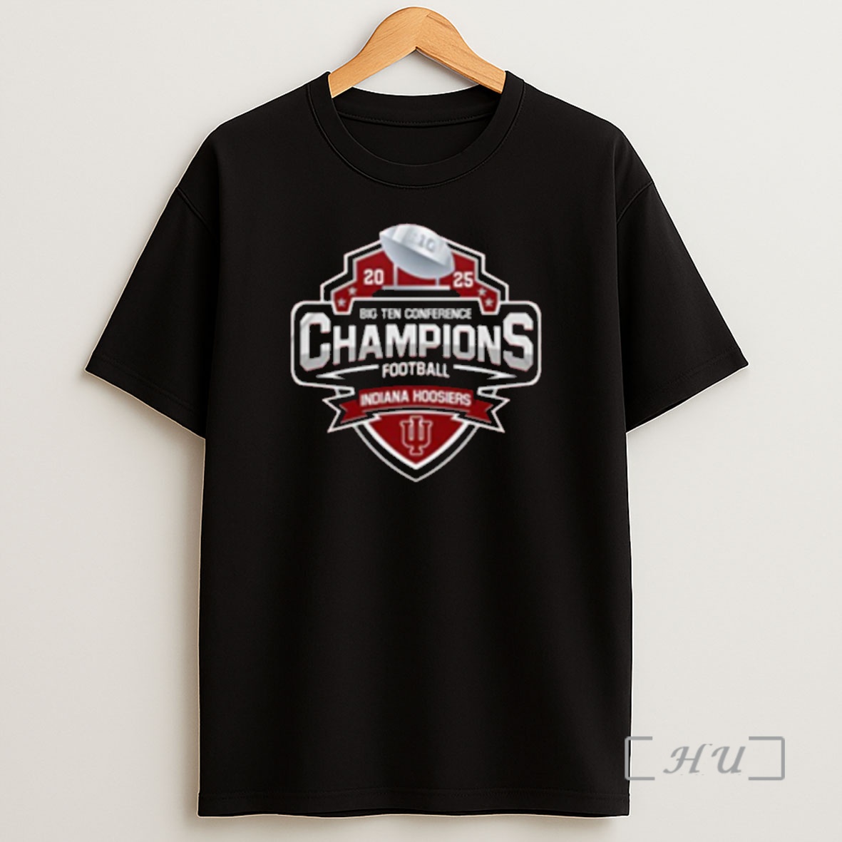 Officials 2025 Big Ten Conference Football Champs Indiana Hoosiers Shirt Sweatshirt Tee