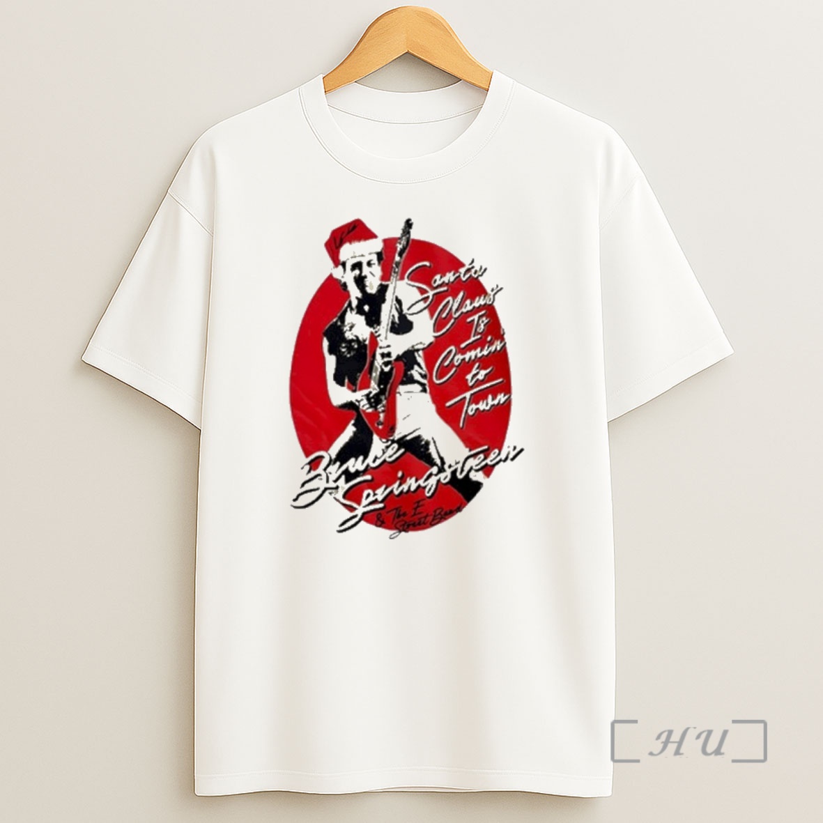 Officials 2025 Bruce Springsteen Santa Claus Is Coming To Town New Premium Shirt Sweatshirt Tee