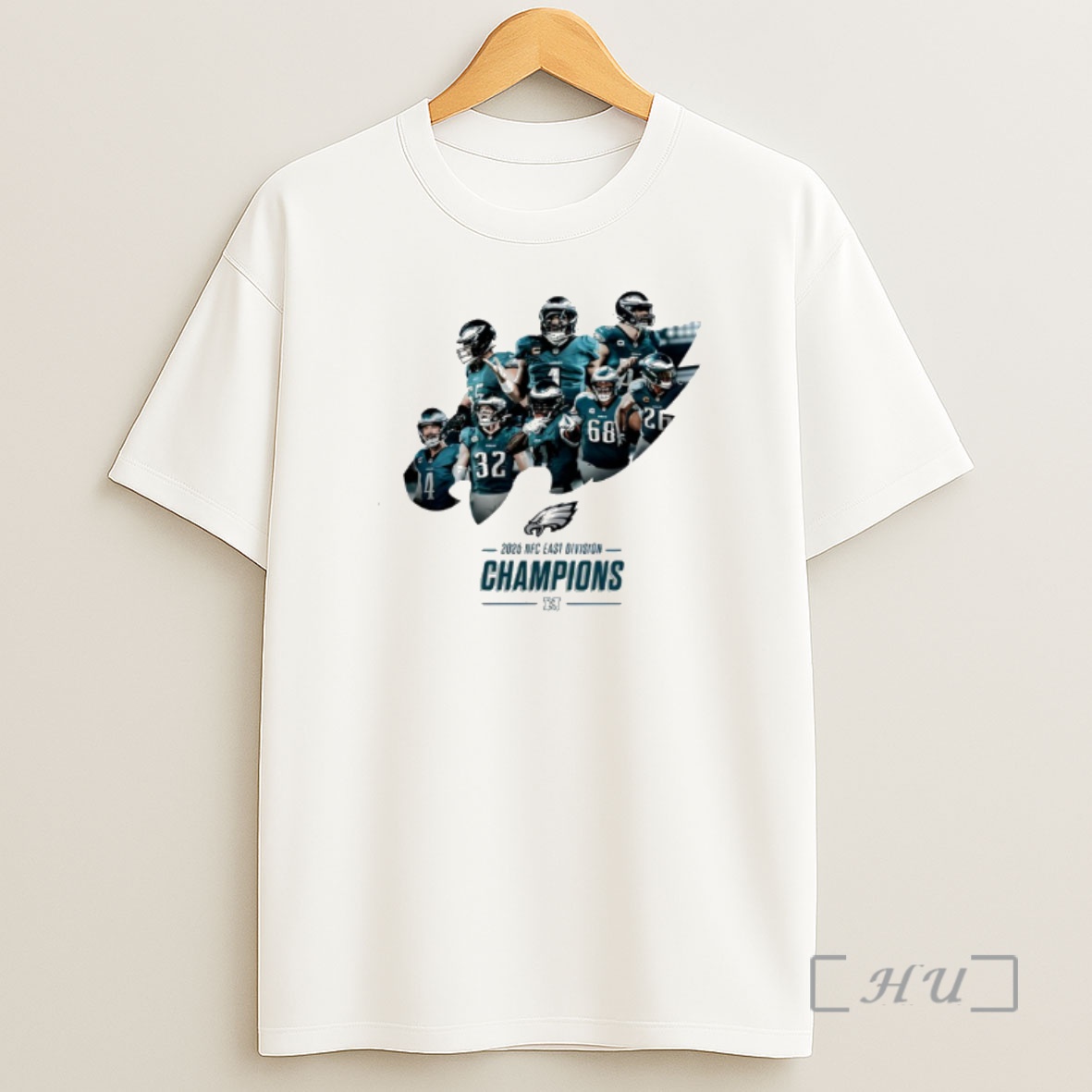 Officials 2025 Eagles Nfc East Division Champions Logo Shirt Sweatshirt Tee