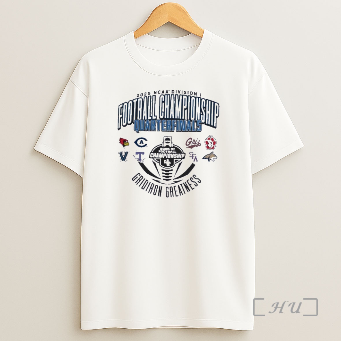 Officials 2025 Fcs Ncaa Di Football Championship Quarterfinals Gridiron Greatness Shirt Sweatshirt Tee