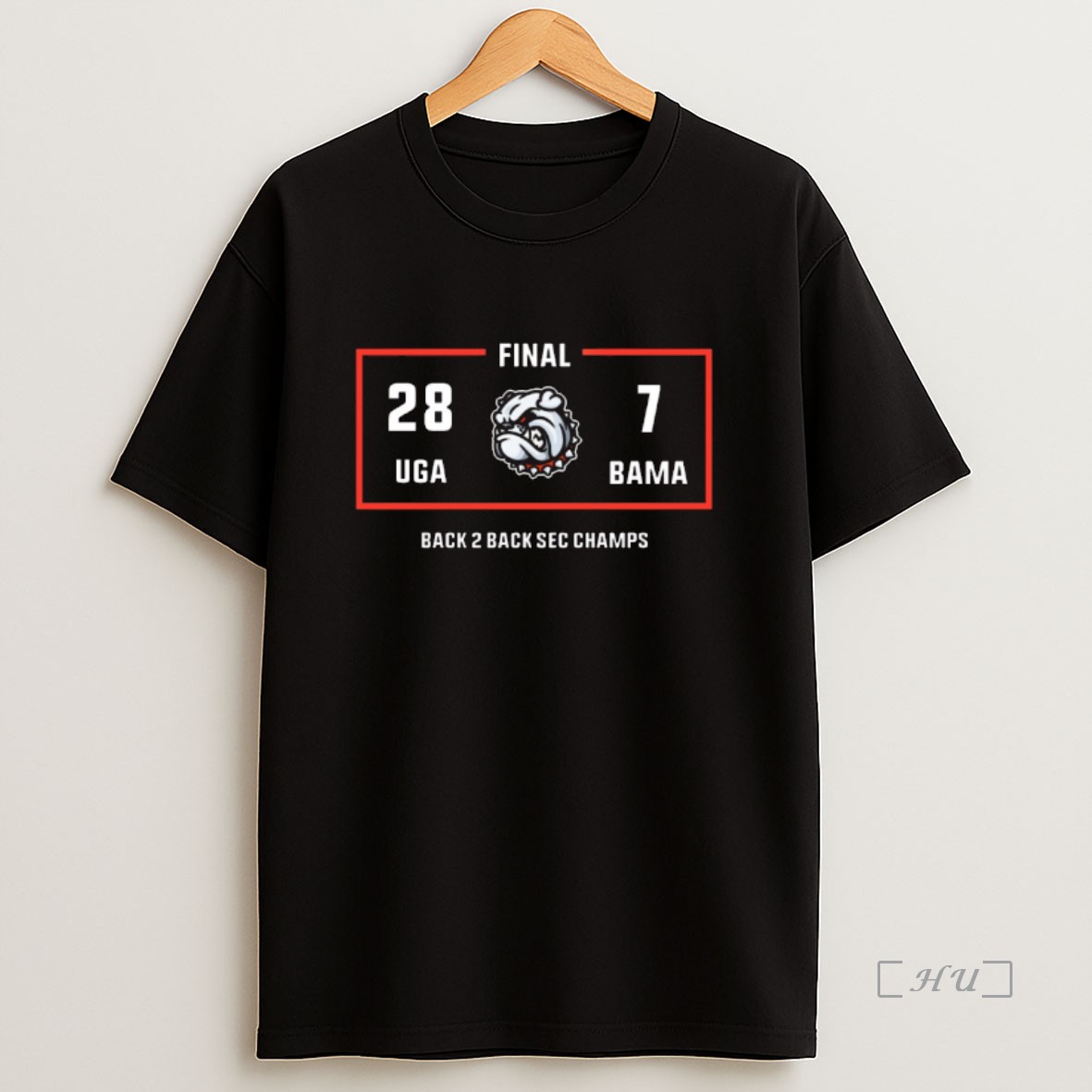 Officials 2025 Georgia Bulldogs Vs Alabama Crimson Tide Final Score 28 7 Back To Back Sec Champs Premium Shirt Sweatshirt Tee