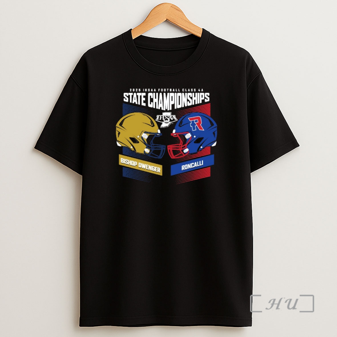 Officials 2025 Ihsaa Football State Championships Bishop Dwenger Vs Roncalli Head To Head Class 5a Shirt Sweatshirt Tee