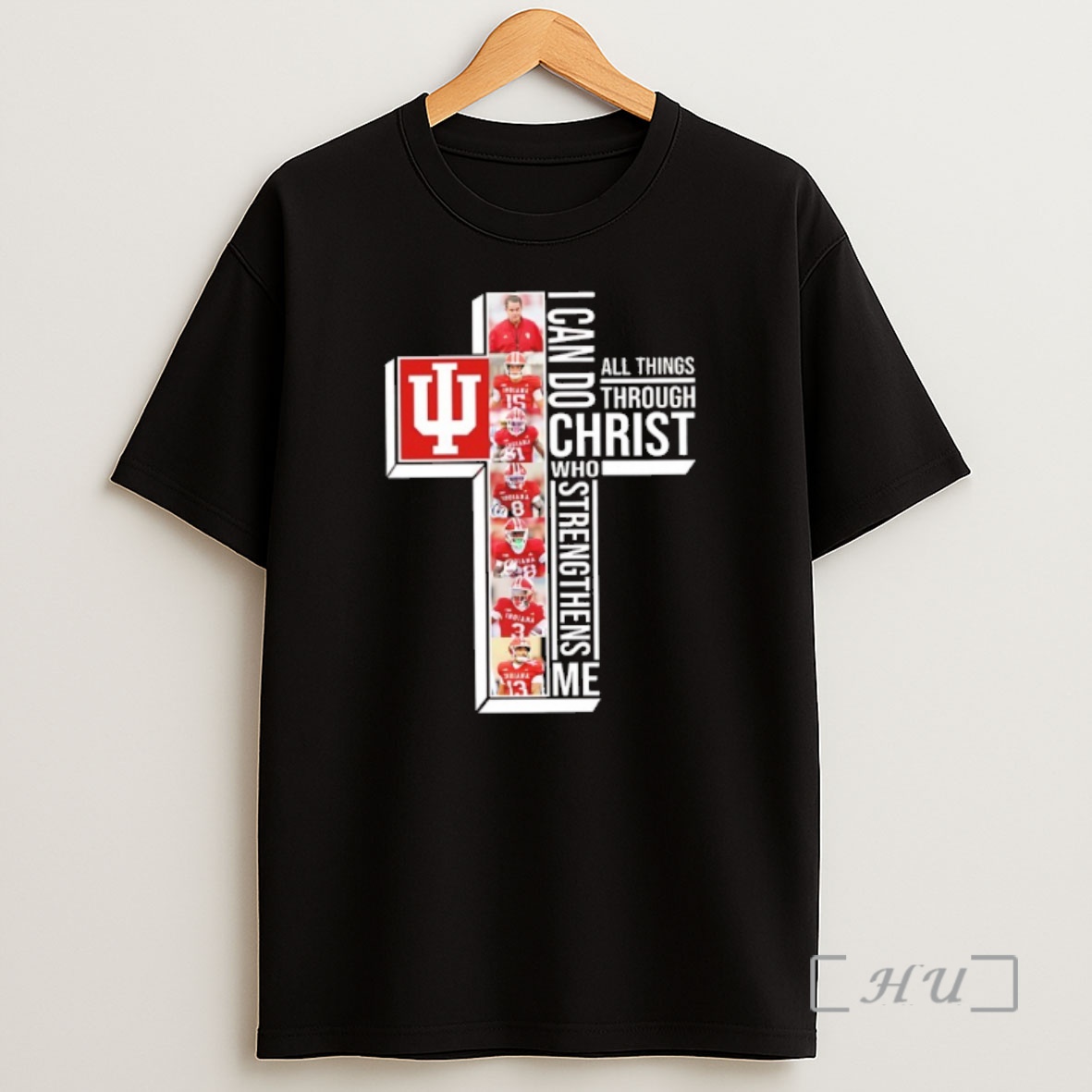 Officials 2025 Indiana Hoosiers I Can Do All Things Through Christ Who Strengthens Me Premium Shirt Sweatshirt Tee