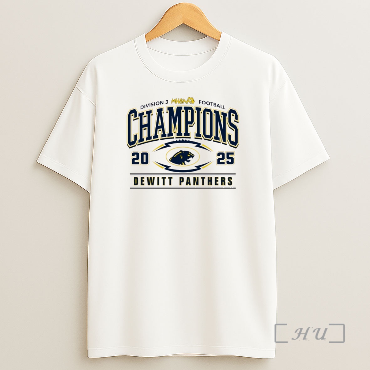 Officials 2025 Mhsaa Football D3 Champions Dewitt Panthers Christmas Premium Shirt Sweatshirt Tee