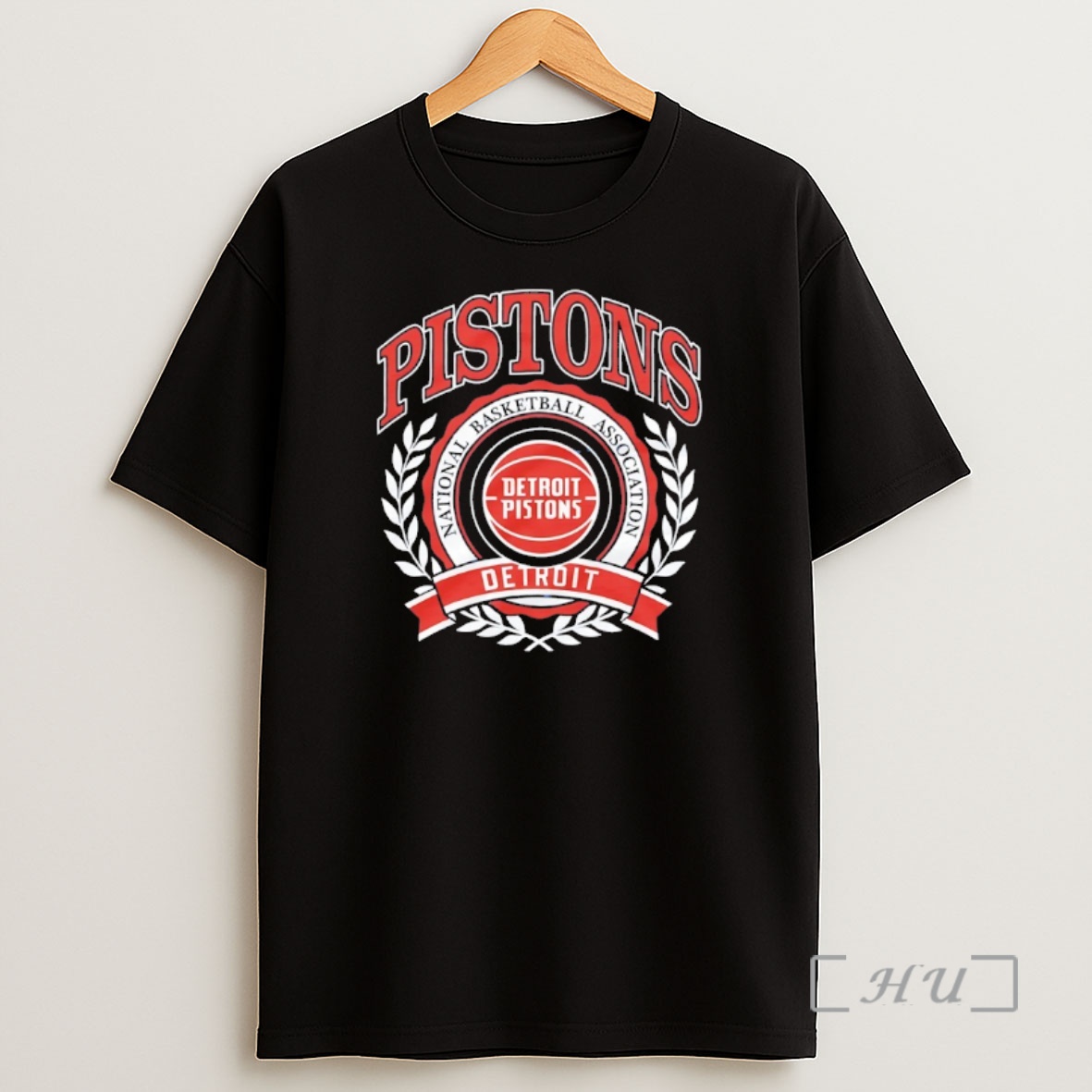 Officials 2025 Nba Detroit Pistons Crest Premium Shirt Sweatshirt Tee