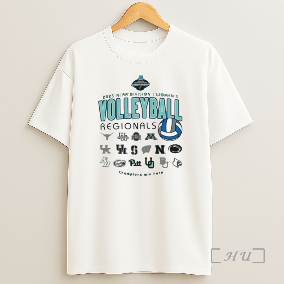 Officials 2025 Ncaa Di Womens Volleyball Regional Teams Shirt Sweatshirt Tee