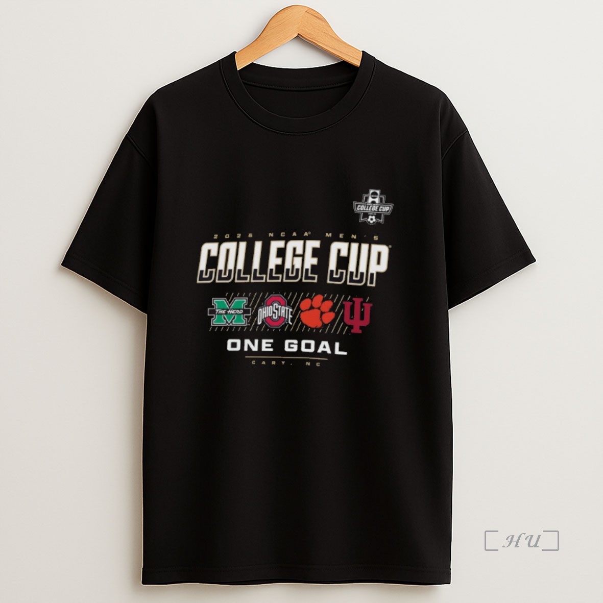 Officials 2025 Ncaa Mens One Goal College Cup Champion One Goal Cary Nc Premium Shirt Sweatshirt Tee