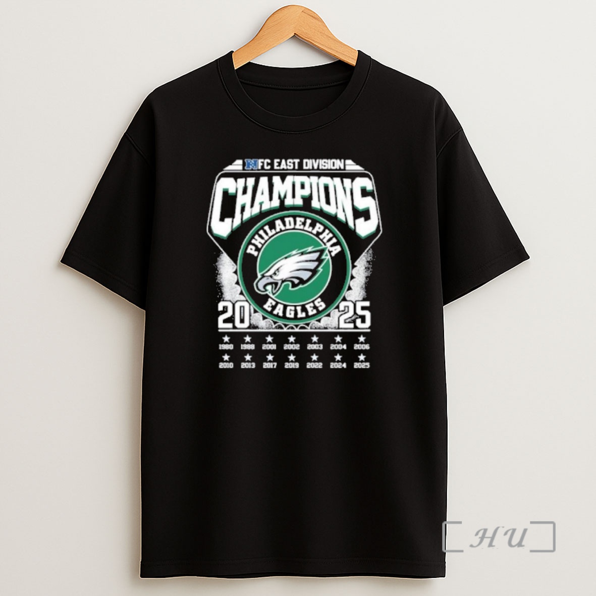 Officials 2025 Nfc East Division Champions Philadelphia Eagles Vintage Shirt Sweatshirt Tee