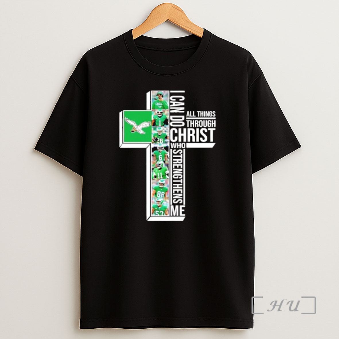 Officials 2025 Philadelphia Eagles I Can Do All Things Through Christ Who Strengthens Me Premium Shirt Sweatshirt Tee