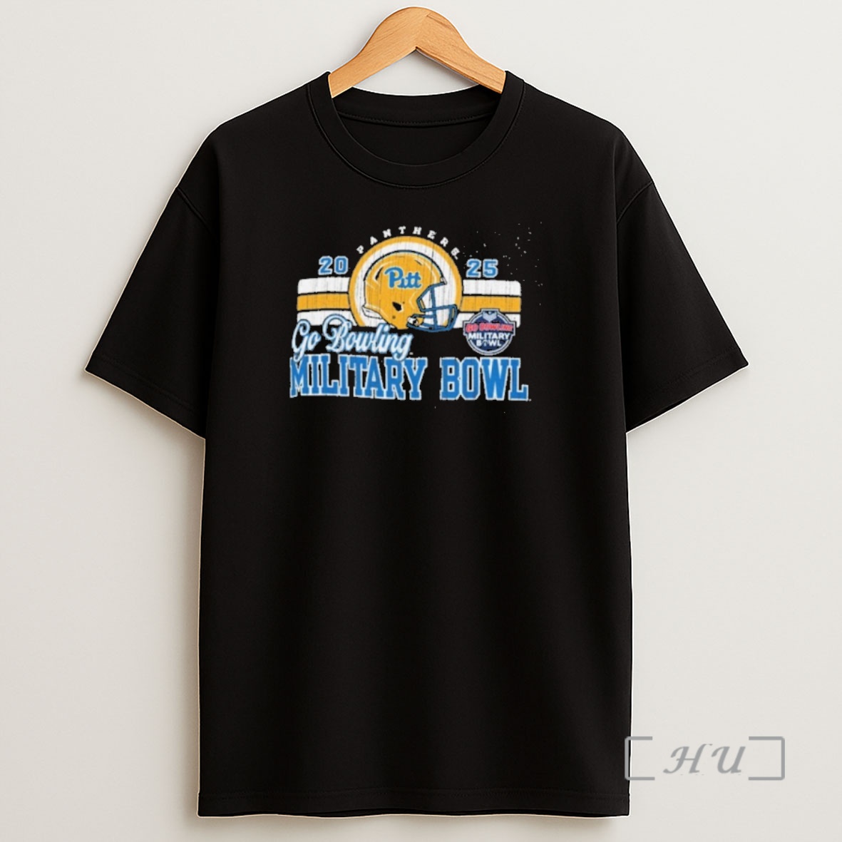 Officials 2025 Pitt Panthers Military Bowl Team Shirt Sweatshirt Tee