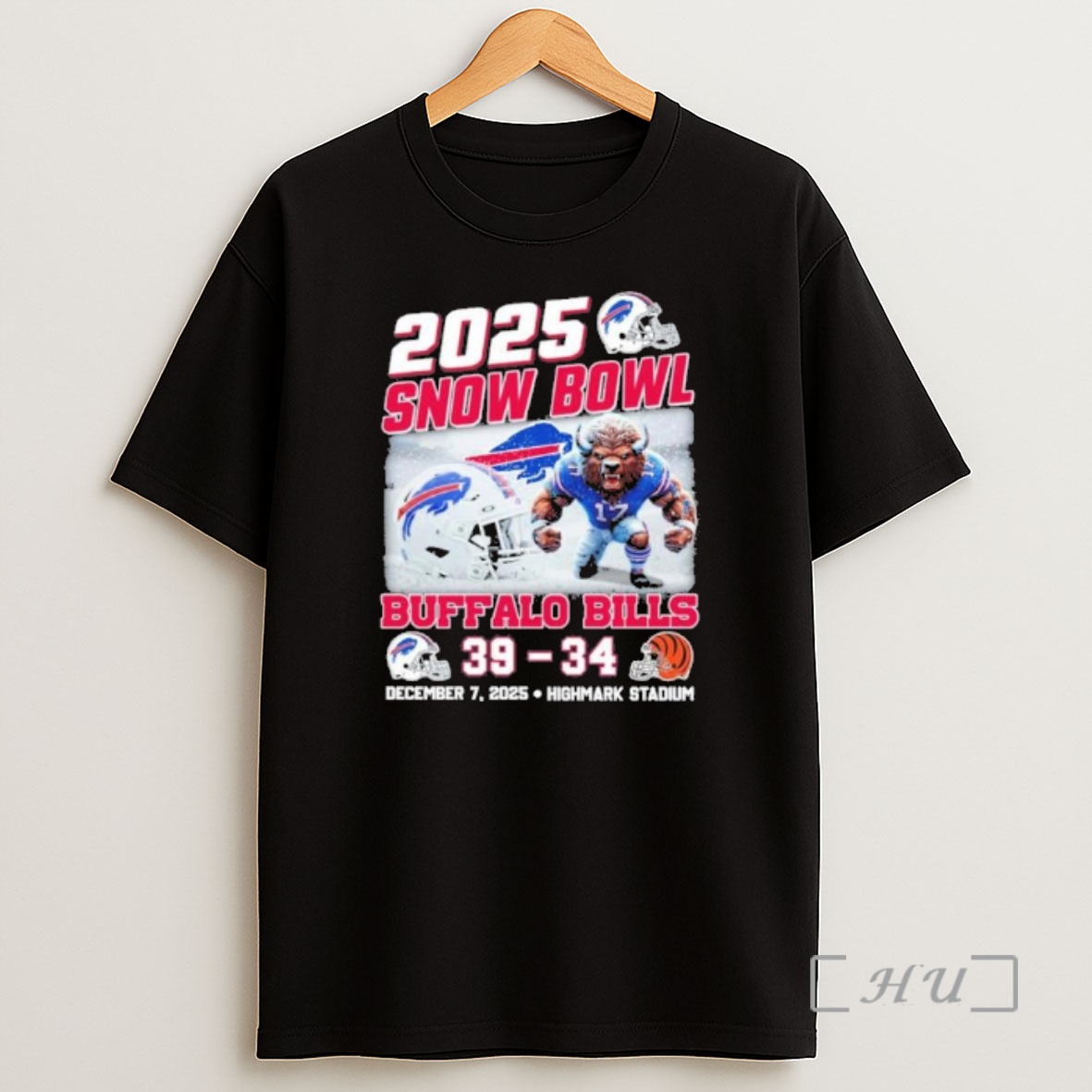 Officials 2025 Snow Bowl Buffalo Bills Win 39 34 Cincinnati Bengals Shirt Sweatshirt Tee