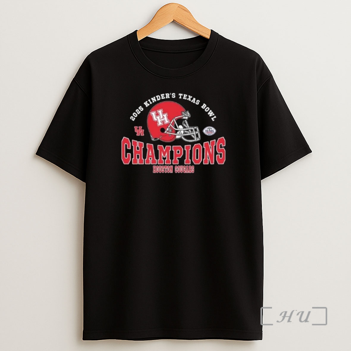 Officials 2025 Texas Bowl Champions Houston Cougars Football The Champions 2025 Kinders Texas Bowl Helmet Shirt Sweatshirt Tee