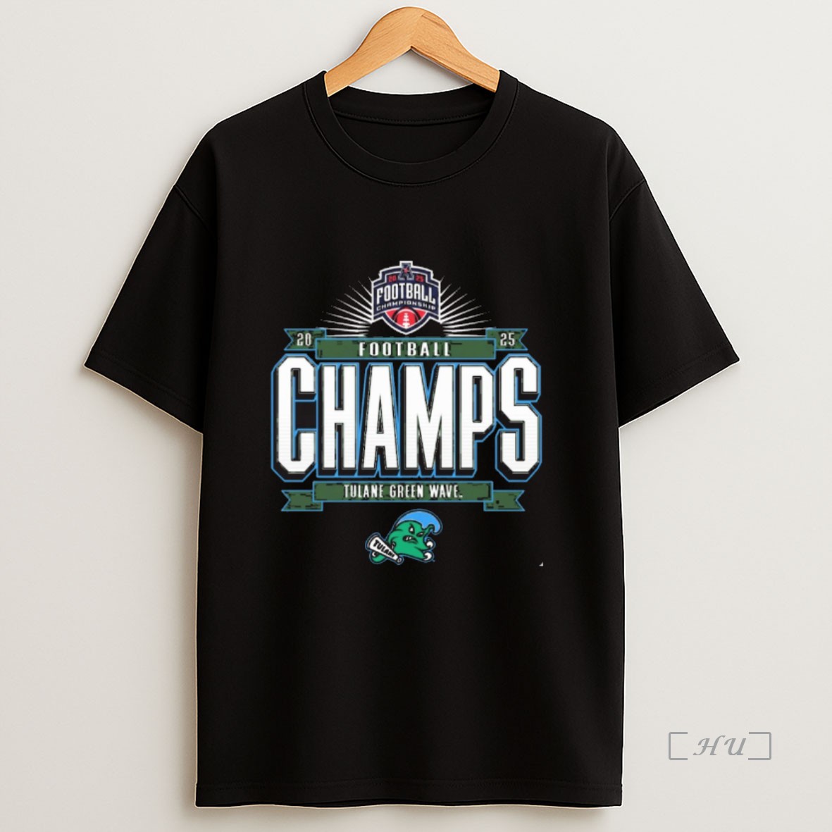 Officials 2025 Tulane Green Wave The American Athletic Conference Football Champions Locker Room Premium Shirt Sweatshirt Tee