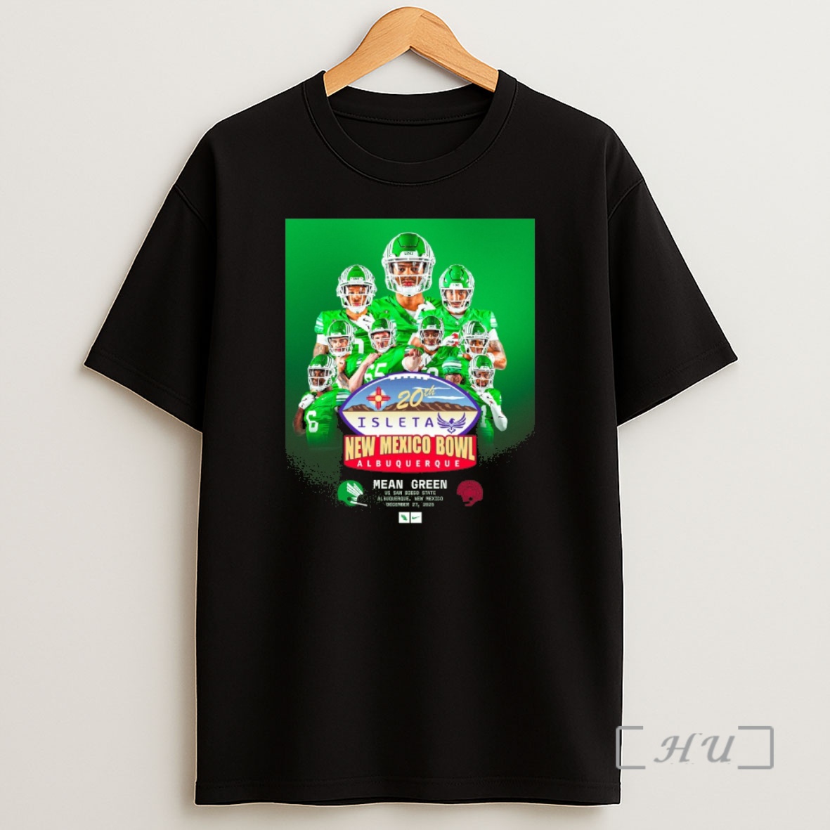 Officials 20th Annual Isleta New Mexico Bowl Mean Green Vs San Diego State December 27 2025 Shirt Sweatshirt Tee