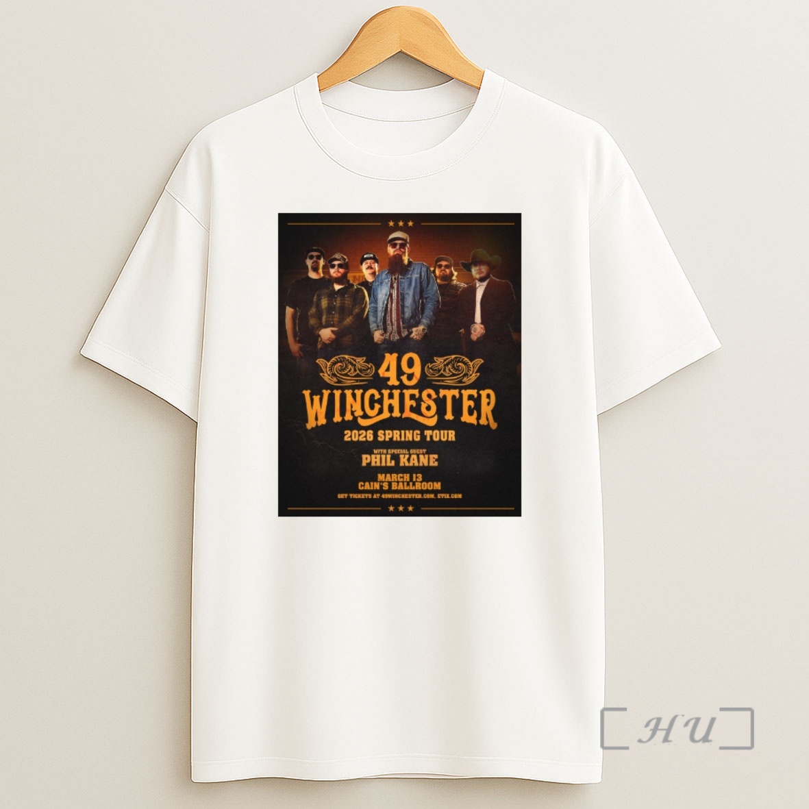 Officials 49 Winchester 2026 Spring Tour March 13 2026 Cains Ballroom Premium Shirt Sweatshirt Tee
