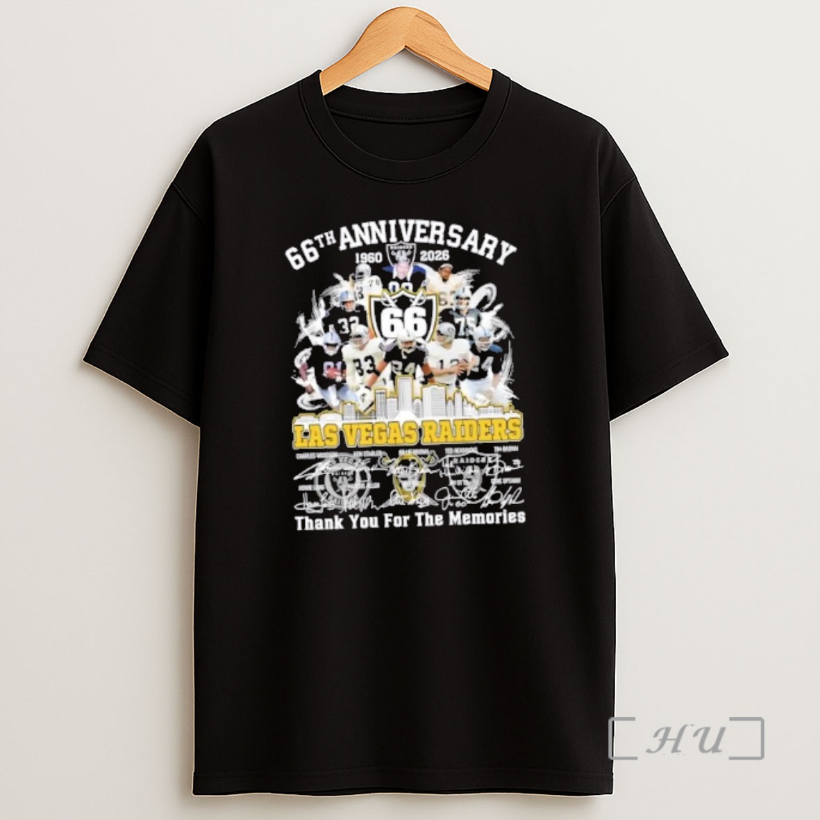 Officials 66th Anniversary 1960 2026 Las Vegas Raiders Charles Woodson And Legends Thank You For The Memories Skyline Shirt Sweatshirt Tee